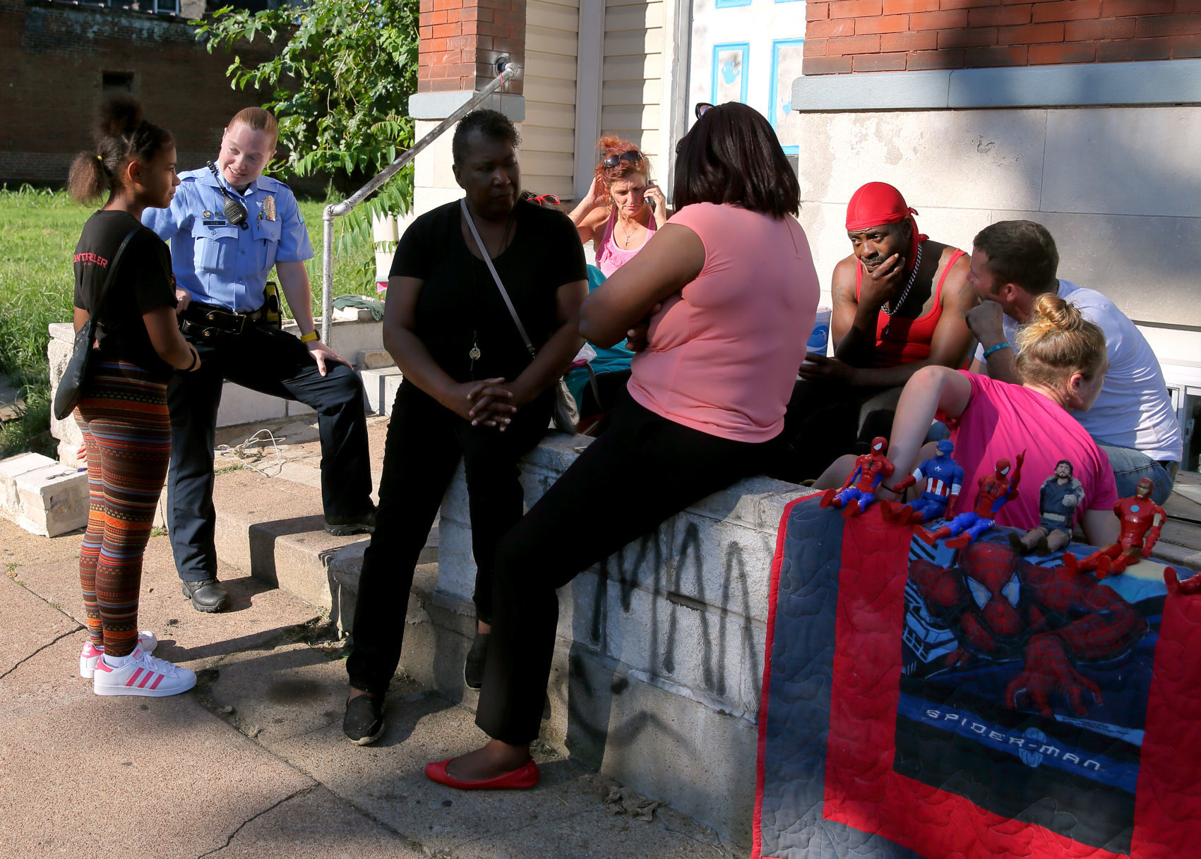 Vigil for 7-year-old Xavier Usanga killed by stray bullet in St. Louis